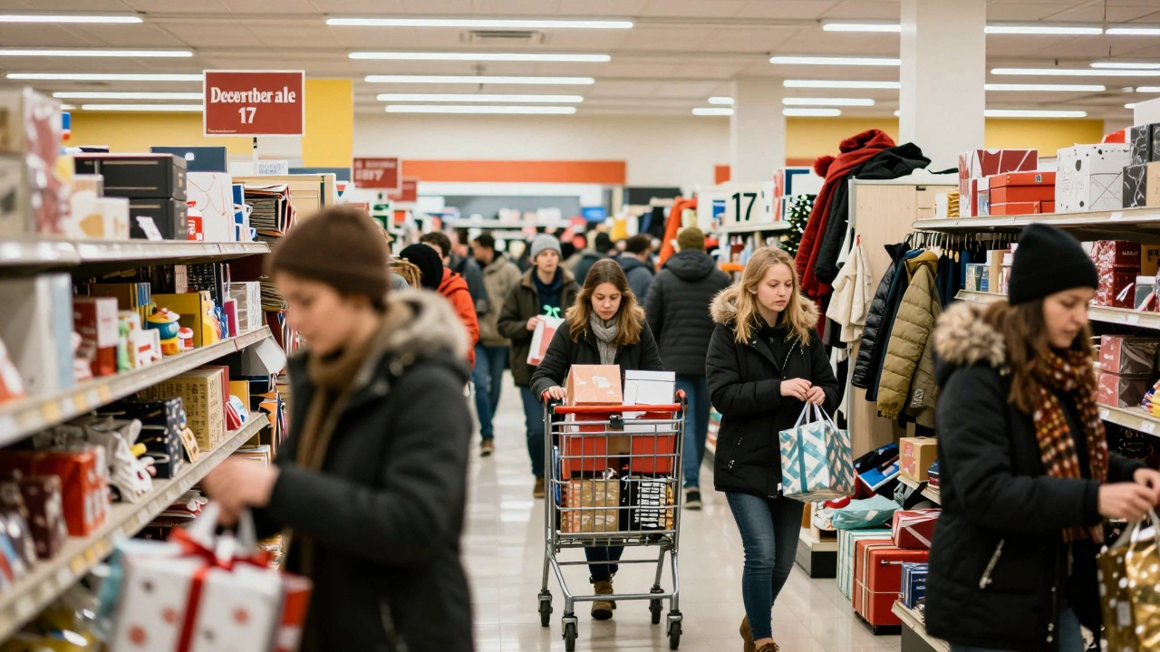 What is the most popular day for Christmas shopping?