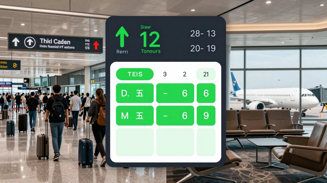 Comparison of busy vs quiet airports with price alert data