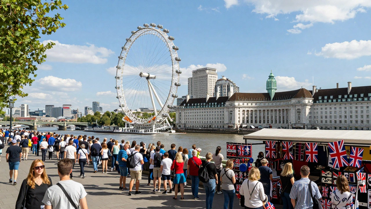What is the most touristy city in the UK? London vs. Edinburgh & Bath