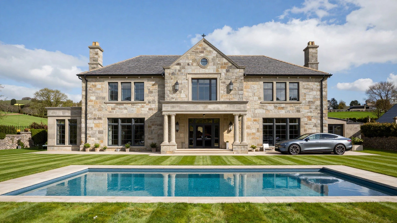 Luxurious modern villa in the Yorkshire countryside